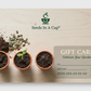 Seeds In A Cup® Gift Cards for Plant Lovers - The Ideal Gift Option