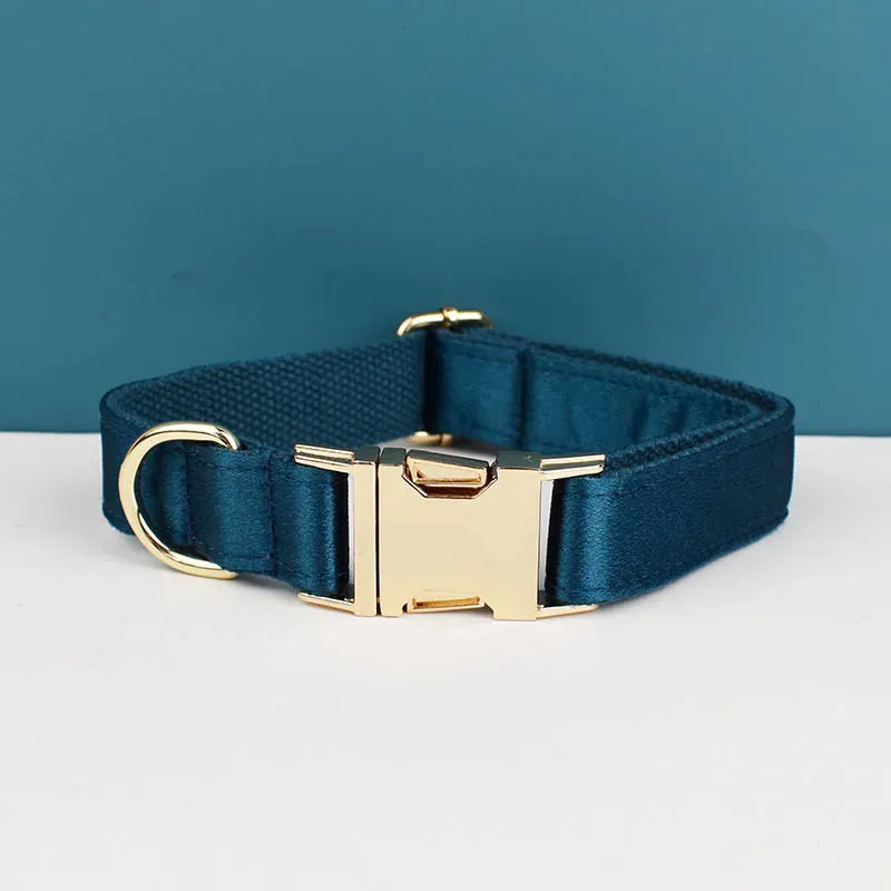 Conjunto de satén verde azulado