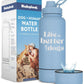 Dog Mom Water Bottle 32oz Insulated Stainless Steel with Dog Bowl Travel