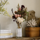 Dried Flower Reed Diffuser | Floral Home Fragrance with Caspia 8oz