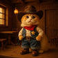 Cat Clothes Western Cowboy Funny Outfit