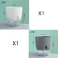 Automatic Water-Absorbing Flower Pot Plastic Resin Transparent Flower Pot