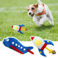 Dog Knot Plush Toy Cartoon Cotton Rope Pet Interactive Toy Cleaning Teeth Chew Toy Durable Braided Bite Resistant Pet Supplies