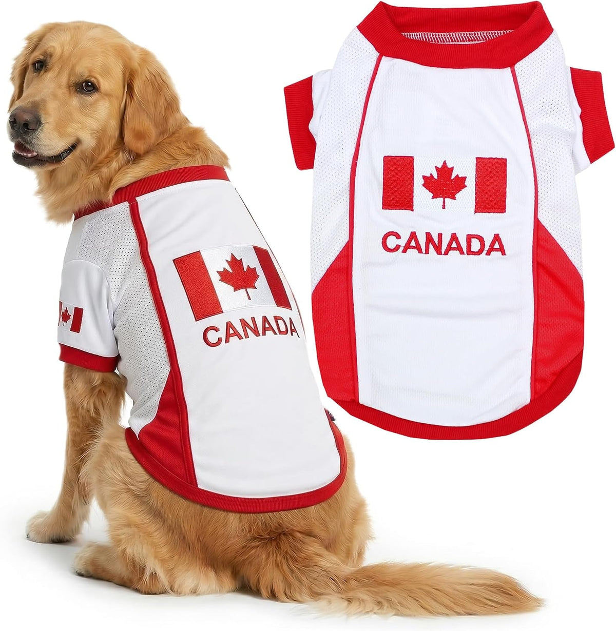 Parisian Pet Breathable Mesh Soccer Jersey for Dogs, XS–5XL