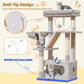 38-Inch Cat Tree for Indoor Cats | Kitten Tower with Condo, Hammock & Perch