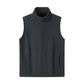 Zipper Stand Collar Double-sided Fleece Cardigan Fleece Vest