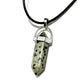 Dalmatian Jasper Bullet Point Necklace