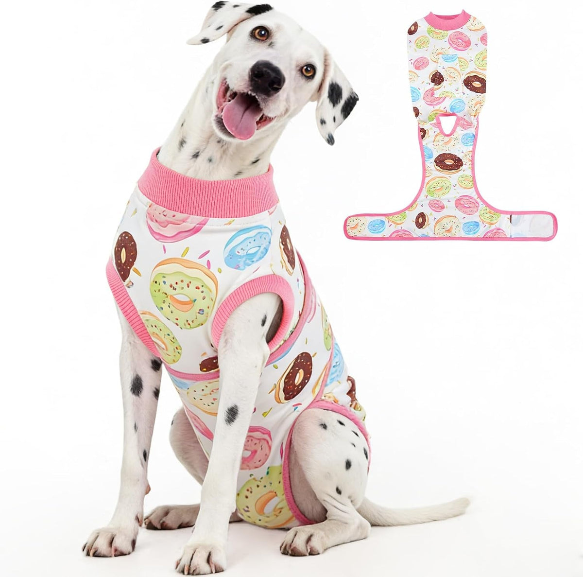 Dog Recovery Onesie Suit After Surgery – 4 Colors, XS–2XL