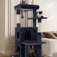 50-Inch Cat Tree for Large Cats with Scratching Post & Condos