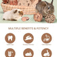 Rabbit Chew Toys 31PCS Natural Small Pet Toys Teeth Grinding Set