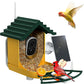NAVFS Smart Bird Feeder Camera with Solar Panel, 2K Video & AI Bird ID
