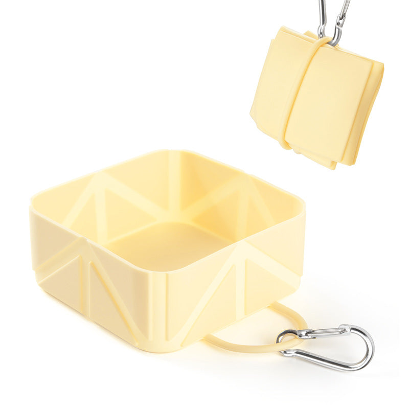Pet Outing Bowl Dogs And Cats Folding