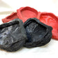 Reptile/Hermit Crab/Tarantula Dishes Lot Assorted Colors 48pc LOT! Lite-weight