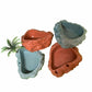 Reptile/Hermit Crab/Tarantula Dishes Lot Assorted Colors 48pc LOT! heavy-weight