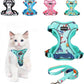 Cat Harness and Leash Set Escape Proof Reflective Adjustable Vest