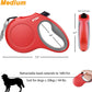 16 ft Retractable Dog Leash with Dispenser and Poop Bags