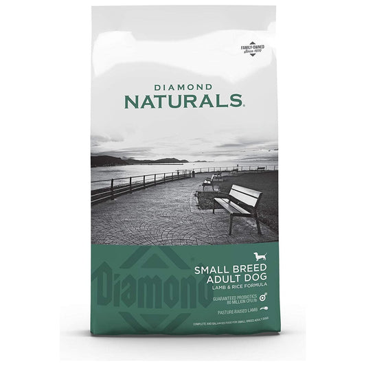 Diamond Naturals Small Breed Adult Dog Real Lamb Dry Food 18lbs.