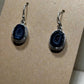 Pendientes de ágata drusa