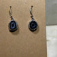 Pendientes de ágata drusa