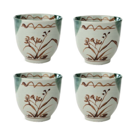 The Scholar’s Sip: Blue & White Porcelain Landscape Teacup