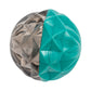 Country Living Geometric Textured Ball Dog Chew Toy, Interactive Rubber Toy for Mental Stimulation – Small