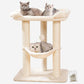 28-Inch Cat Tree for Large Cats | Window Perch, Hammock & Scratching Post