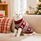Christmas Reindeer Sweater for Small Dogs & Cats