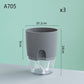 Automatic Water-Absorbing Flower Pot Plastic Resin Transparent Flower Pot