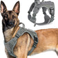 No Pull Tactical Dog Harness Molle Vest Adjustable Medium Large Dogs