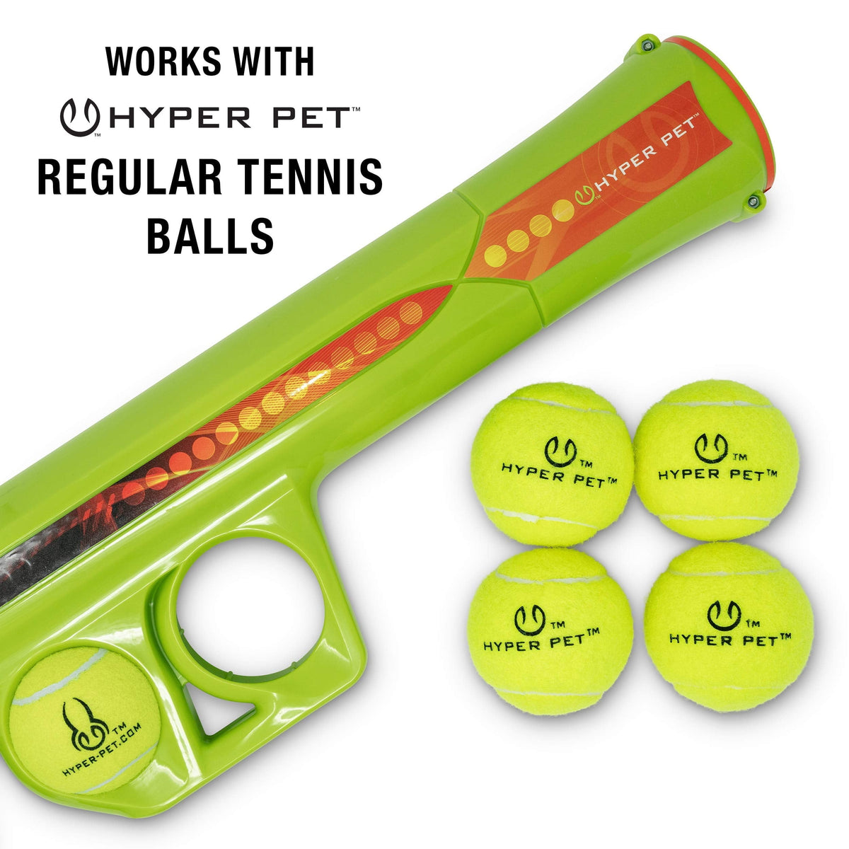 Lanzador de pelotas de tenis para perros K9 Kannon