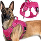 No Pull Tactical Dog Harness Molle Vest Adjustable Medium Large Dogs