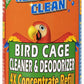 Bird Cage Cleaner and Deodorizer