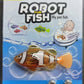 Pet Fish Simulation Light-Activated Clownfish Bathing And Splashing Toy