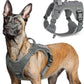 No Pull Tactical Dog Harness Molle Vest Adjustable Medium Large Dogs
