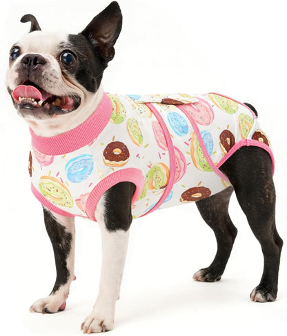 Dog Recovery Onesie Suit After Surgery – 4 Colors, XS–2XL