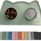 Silicone Pet Feeding Mat – Waterproof Non-Slip Bowl Mat, 36 Options