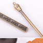 Carved Fu Character Auspicious Clouds Pattern Tea Shovels