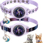 2-Pack AirTag Cat Collars with Breakaway Buckle, Reflective & Waterproof