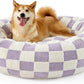LE SURE Donut Dog Bed – 7 Sizes, 5 Patterns