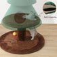 Christmas Cat Tree with 2-Story House – 60 & 63 Inch