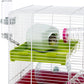 Laura Small Hamster Cage | Fun & Interactive Cage Measures 18.11L X 11.61W X 14.8H & Includes All Accessories