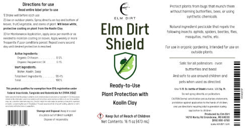 Shield, All Natural Pesticide