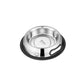 Jeffers Pet Embossed No-Tip Anti-Skid Stainless Steel Pet Bowls for Dogs, Cats, Puppies, Kittens – Rubber Base, Food & Water Feeding Dish