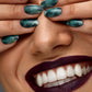 Emerald Amber | Soft & Durable Press-On Nails