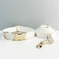 White Leather Set