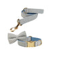 Light Blue Velvet Set