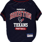 Pets First NFL Dog T-Shirt – All 32 Teams, XS–XL