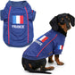 Parisian Pet Breathable Mesh Soccer Jersey for Dogs, XS–5XL