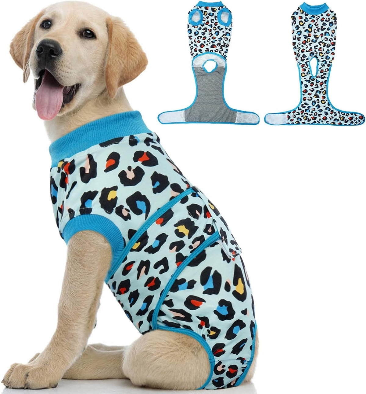 Dog Recovery Onesie Suit After Surgery – 4 Colors, XS–2XL