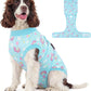 Dog Recovery Onesie Suit After Surgery – 4 Colors, XS–2XL